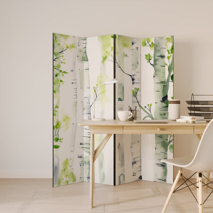 BIRCHY SOLACE 4-Panel Room Divider