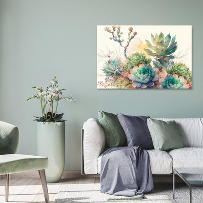 SECRET GARDEN Horizontal Canvas Print