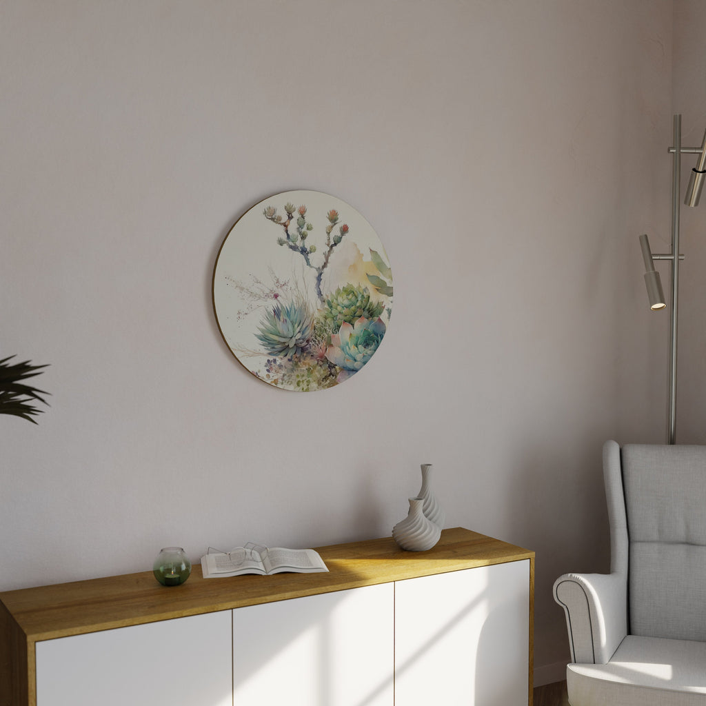 Décoration murale ronde SECRET GARDEN