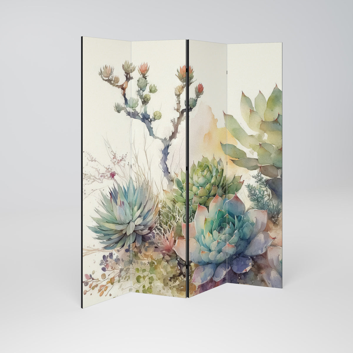 SECRET GARDEN 4-Panel Room Divider
