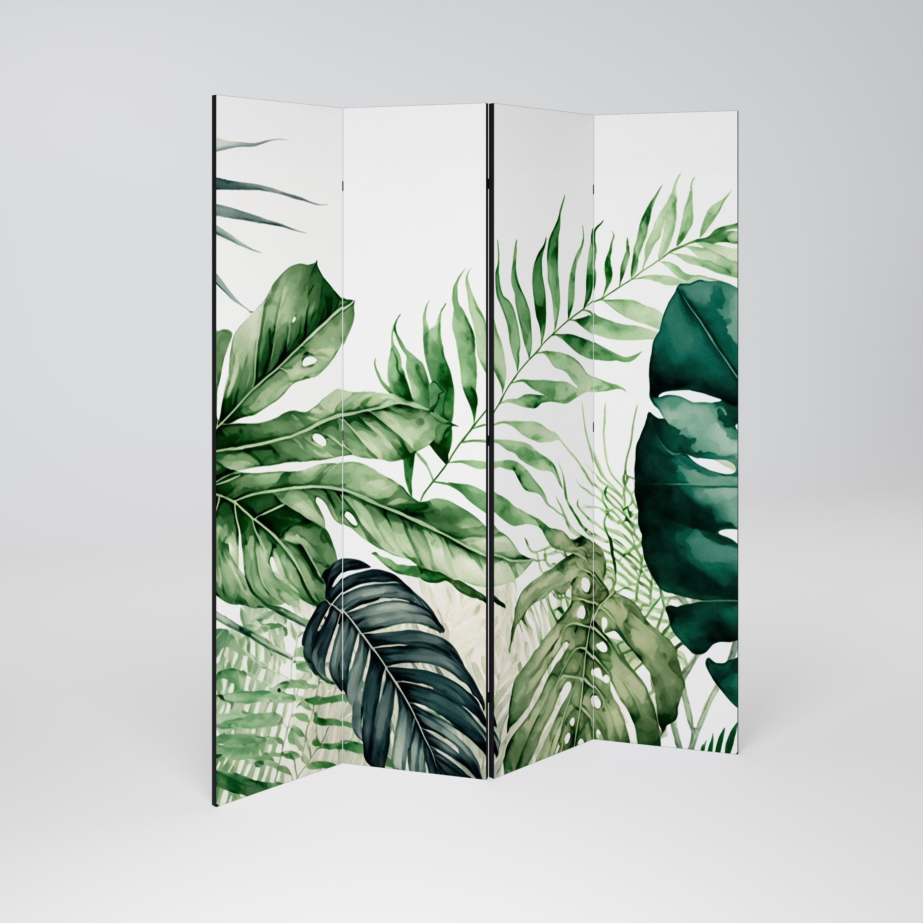 Paravent décoratif à 4 panneaux MONSTERA DREAM