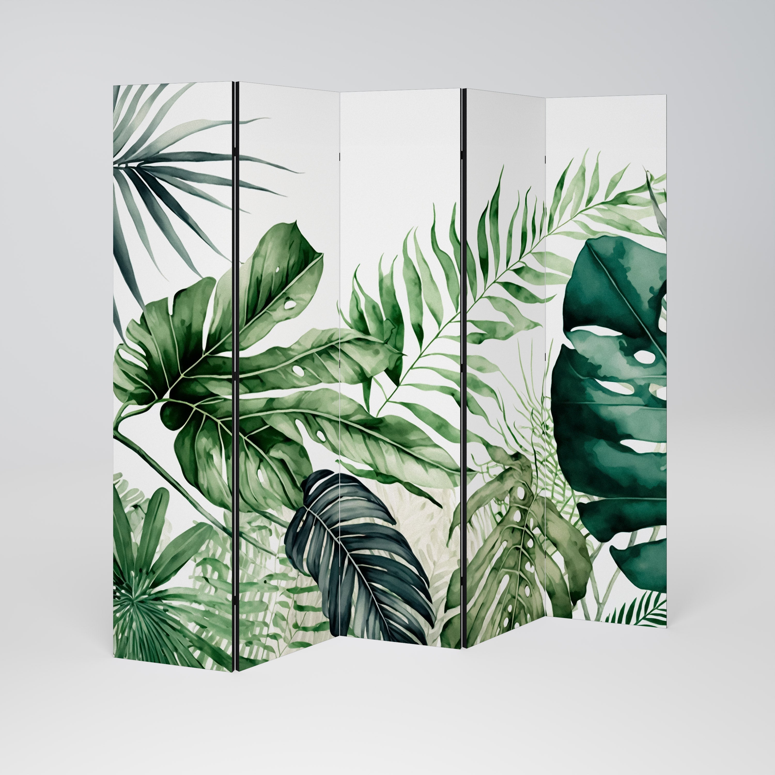 Paravent décoratif à 5 panneaux MONSTERA DREAM