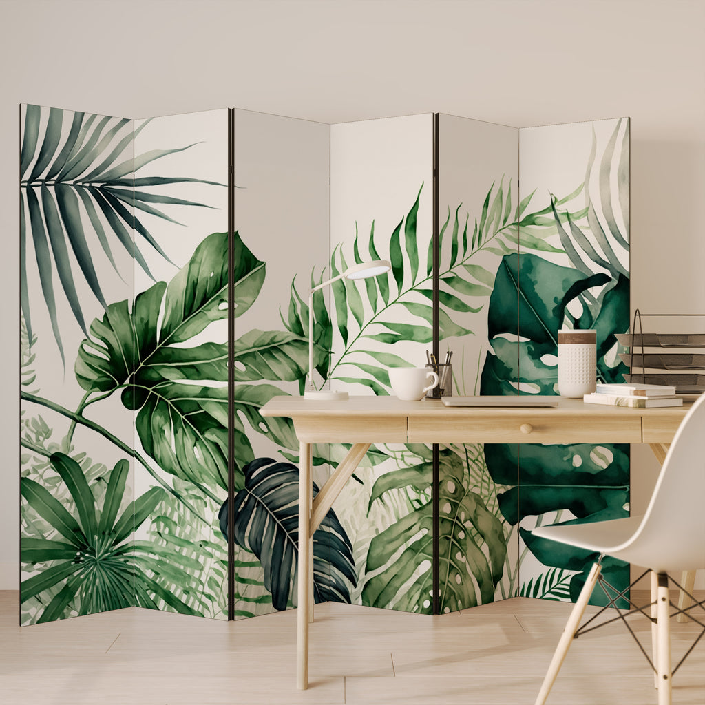 MONSTERA DREAM 6-Panel Room Divider