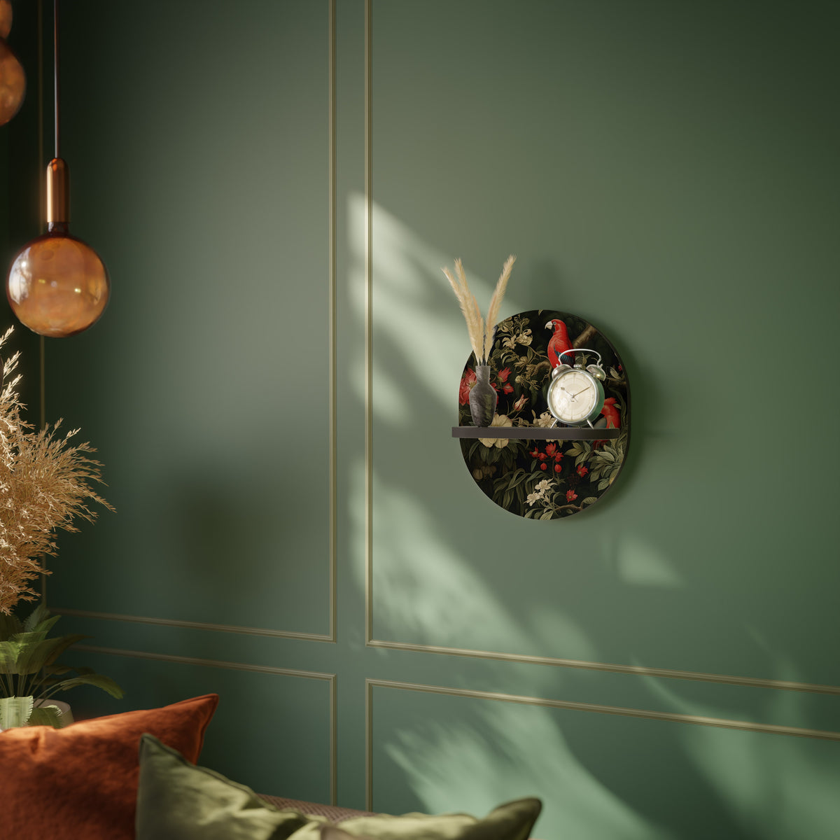 AVIAN BLOSSOMS Art Shelf