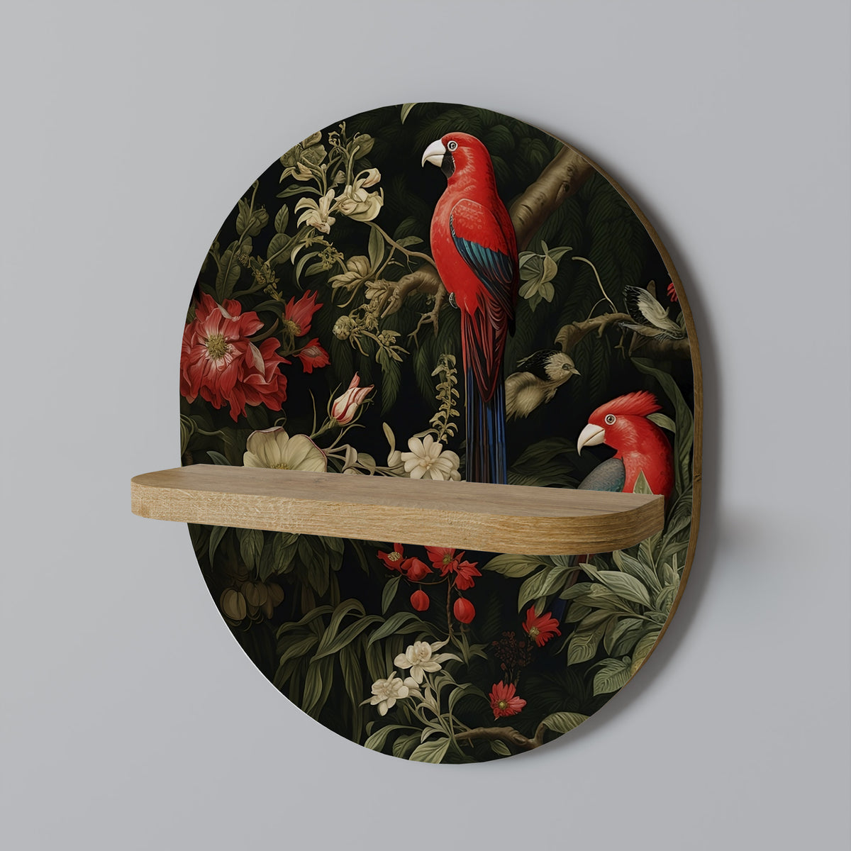 AVIAN BLOSSOMS Art Shelf