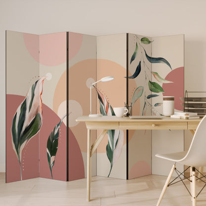 LEAFY SYMPHONY 6-Panel Room Divider