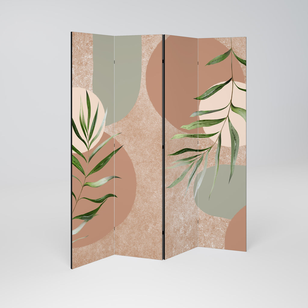 SENSUAL NATURE'S TAPESTRY Decorative 4-Panel Room Divider