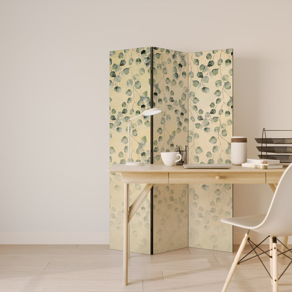 Paravent décoratif à 3 panneaux HIDDEN GARDEN TESSERACT