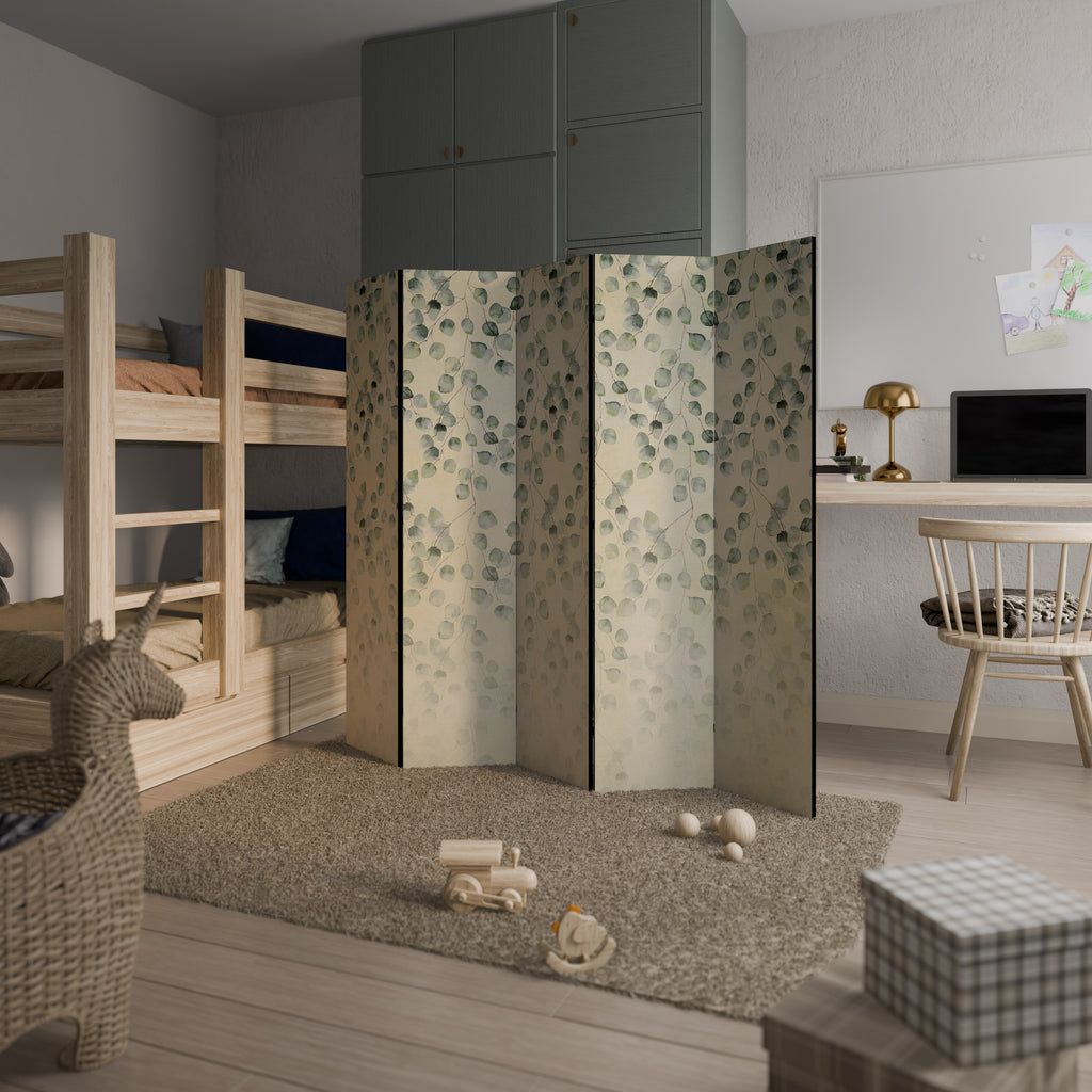 HIDDEN GARDEN TESSERACT 5-Panel Room Divider