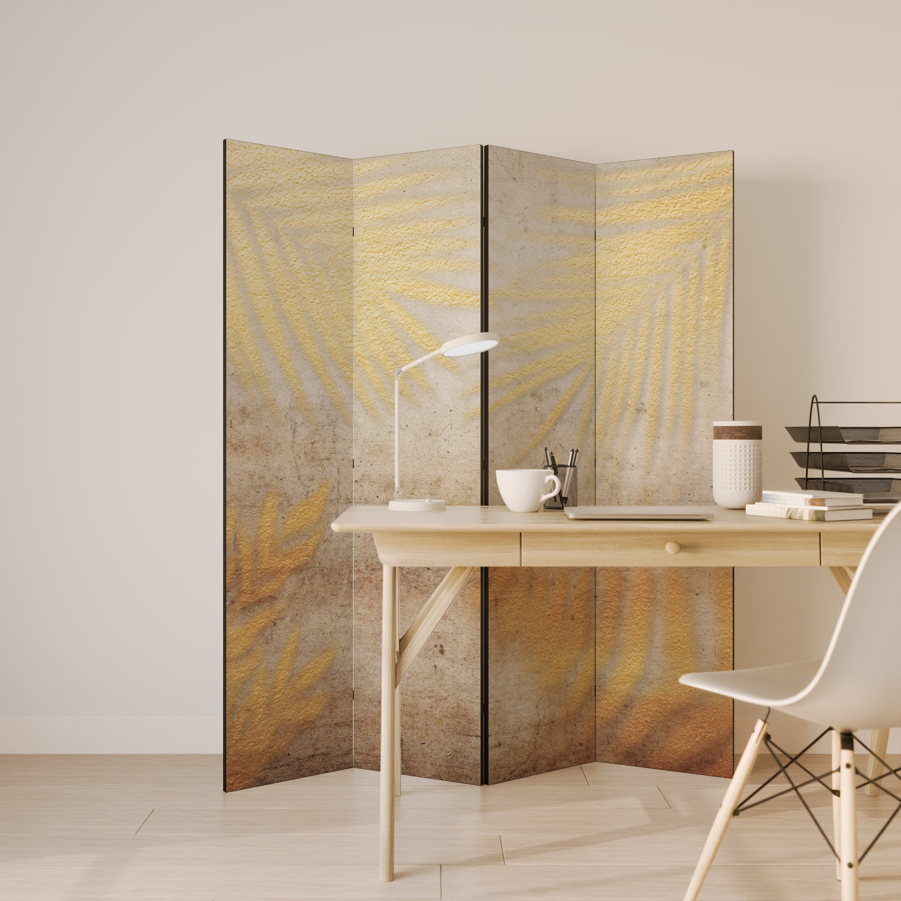 SUNSHADOW DREAMSCAPE 4-Panel Room Divider