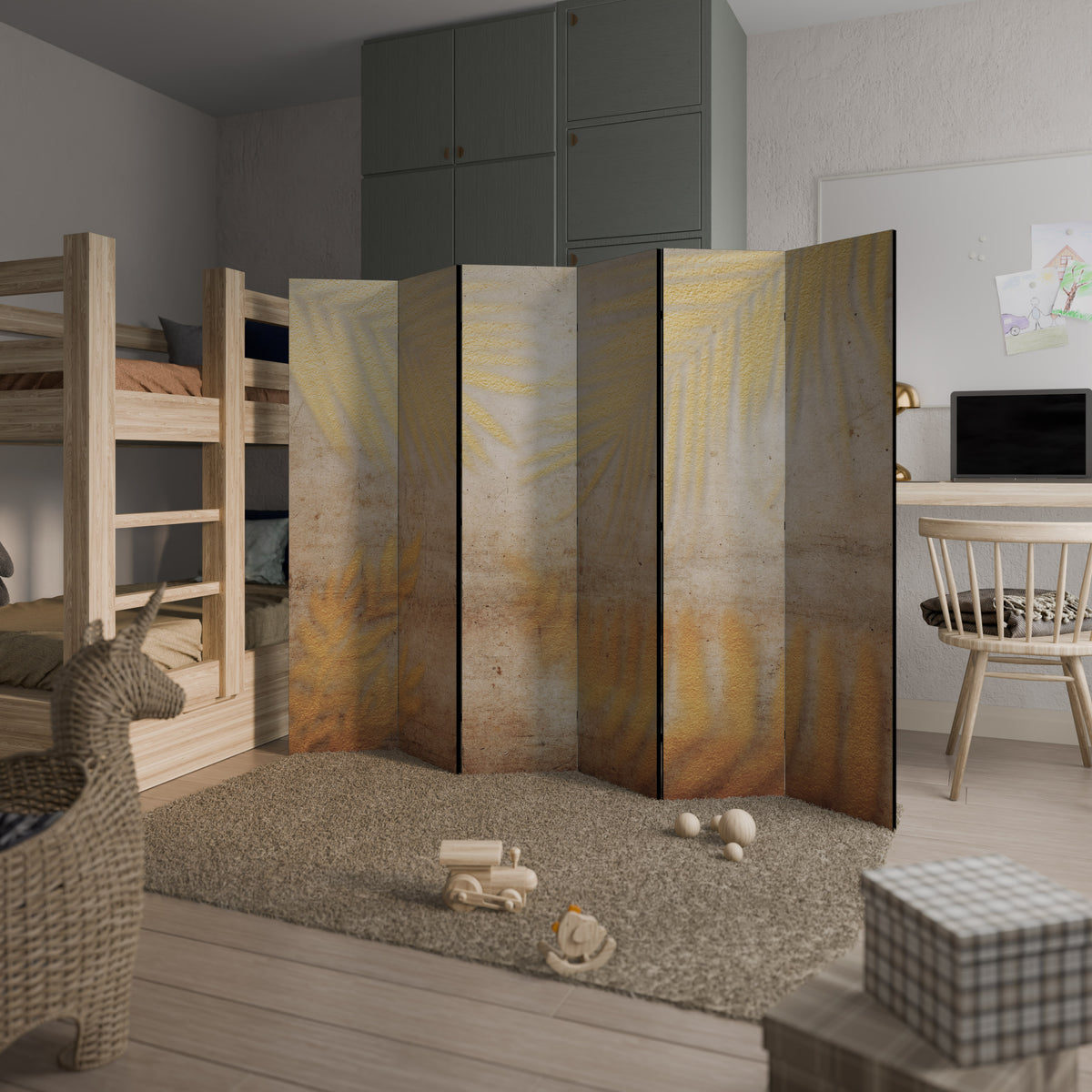 SUNSHADOW DREAMSCAPE 6-Panel Room Divider