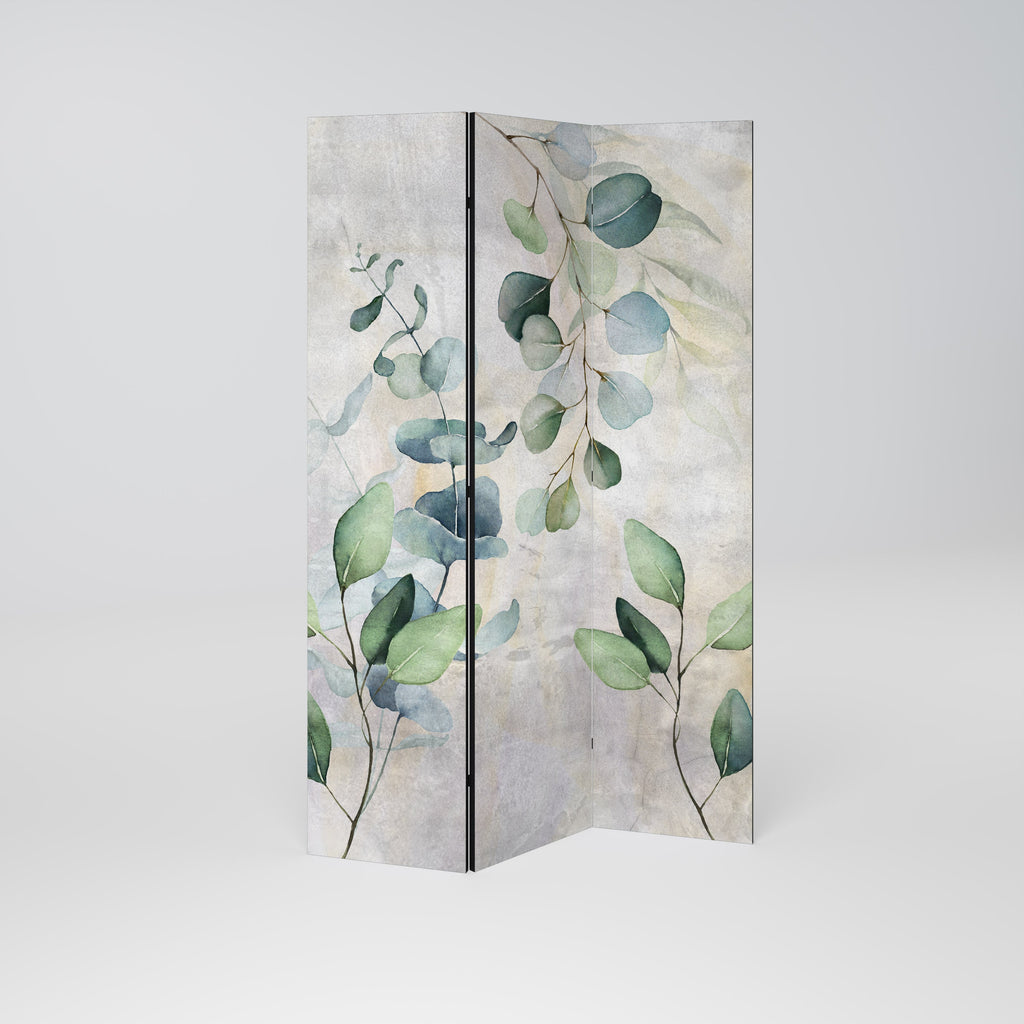 PEACEFUL SPRIGS Decorative 3-Panel Room Divider