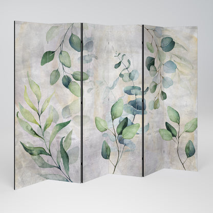 PEACEFUL SPRIGS 6-Panel Room Divider