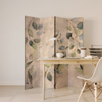 SOFT EARTHEN EMBRACE 4-Panel Room Divider