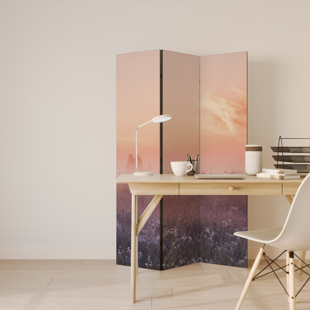 Cloison décorative à 3 panneaux ENCHANTED MORNING VEIL