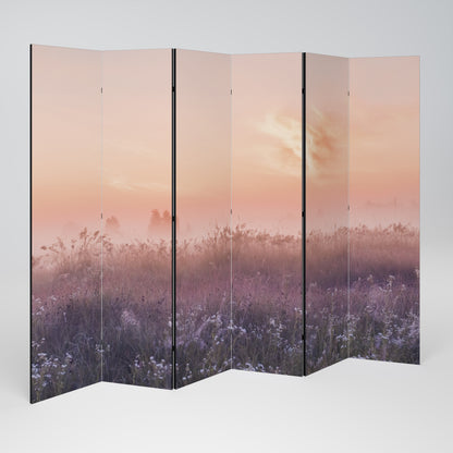 ENCHANTED MORNING VEIL 6-Panel Room Divider