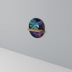 PSYCHODELIC MONSTERA Art Shelf