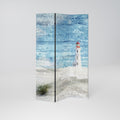 LIGHTHOUSE IN TRANQUILITY 3-Panel Room Divider