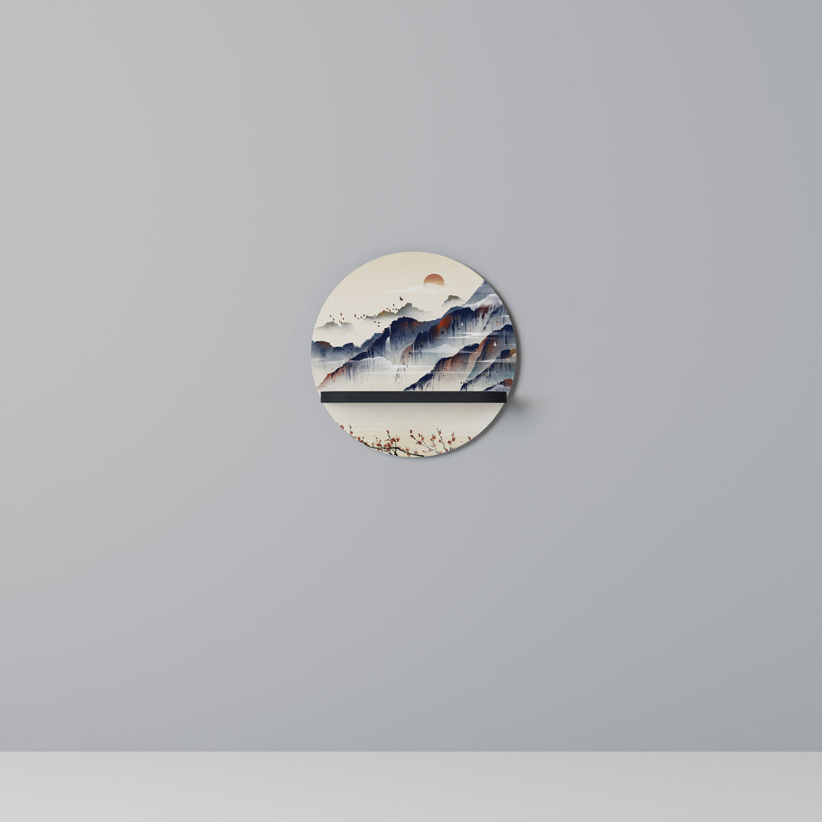 JAPANESE LANDSCAPE Art Shelf