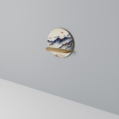 JAPANESE LANDSCAPE Art Shelf
