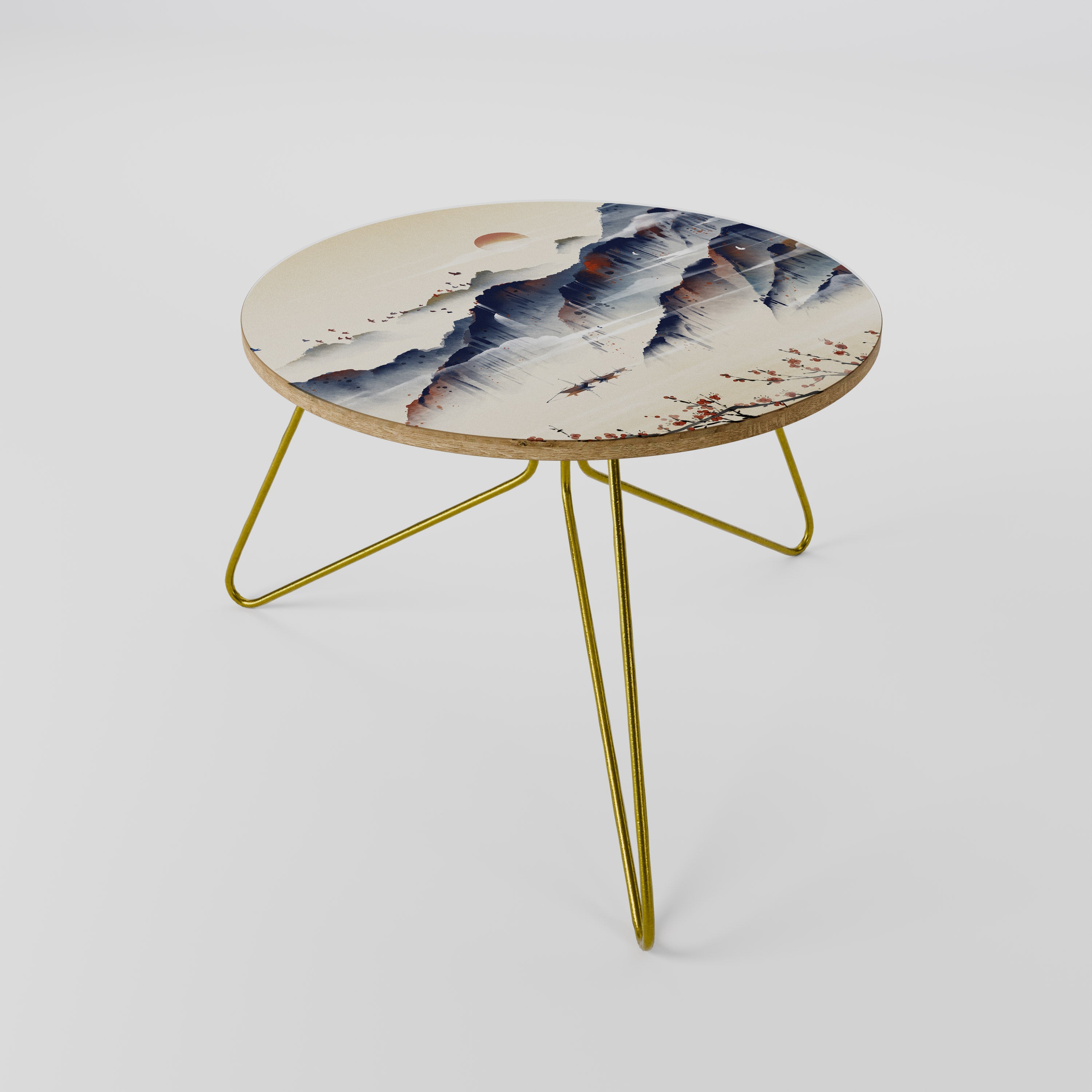 Table basse PAYSAGE JAPONAIS 60