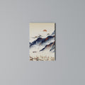 JAPANESE LANDSCAPE Vertical Canvas Print
