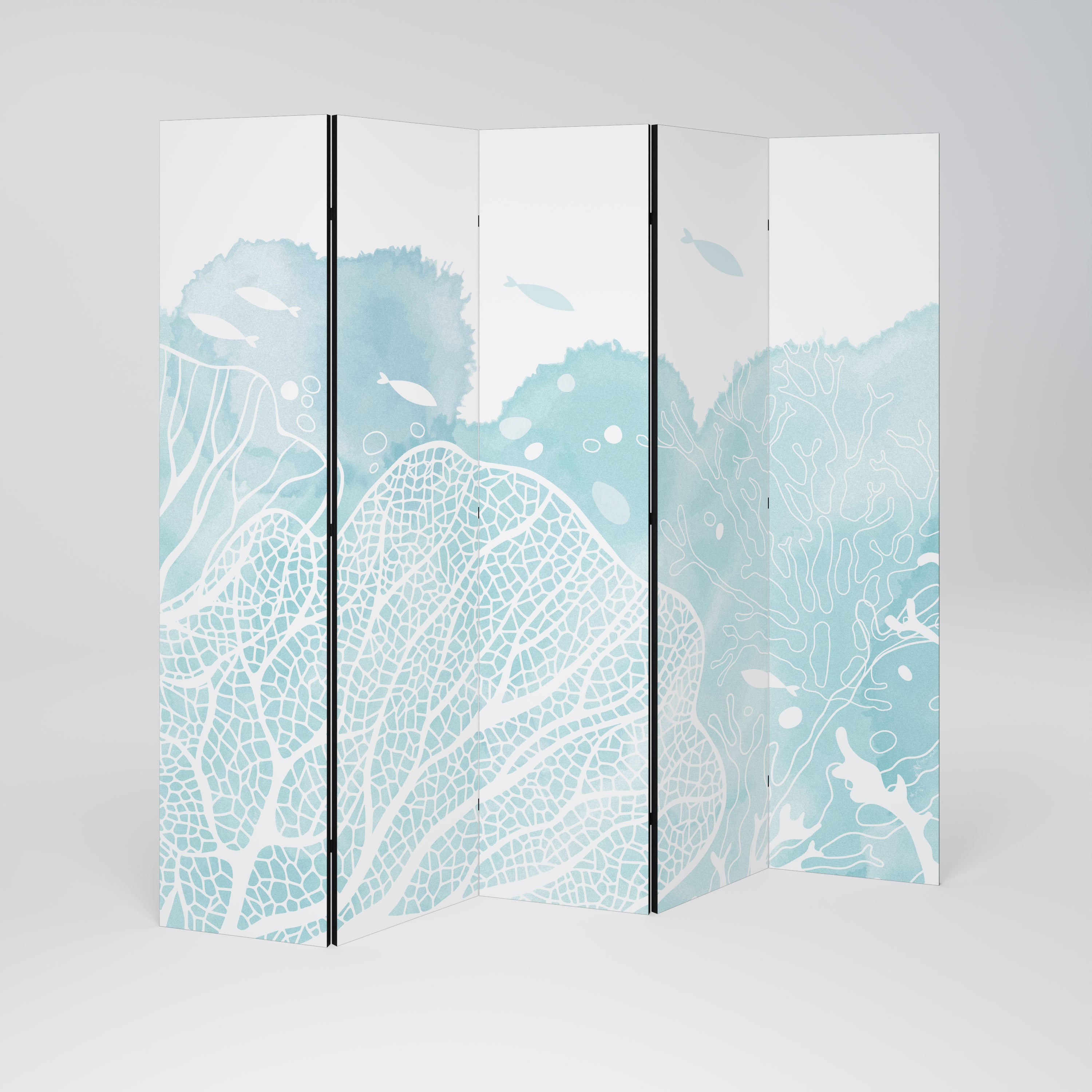 UNDERWATER PLEASURES 5-Panel Room Divider