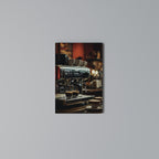 BARISTA’S DREAM MACHINE Vertical Canvas Print