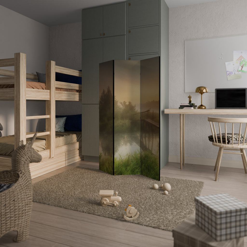 Paravent décoratif à 3 panneaux DREAMY HAZE