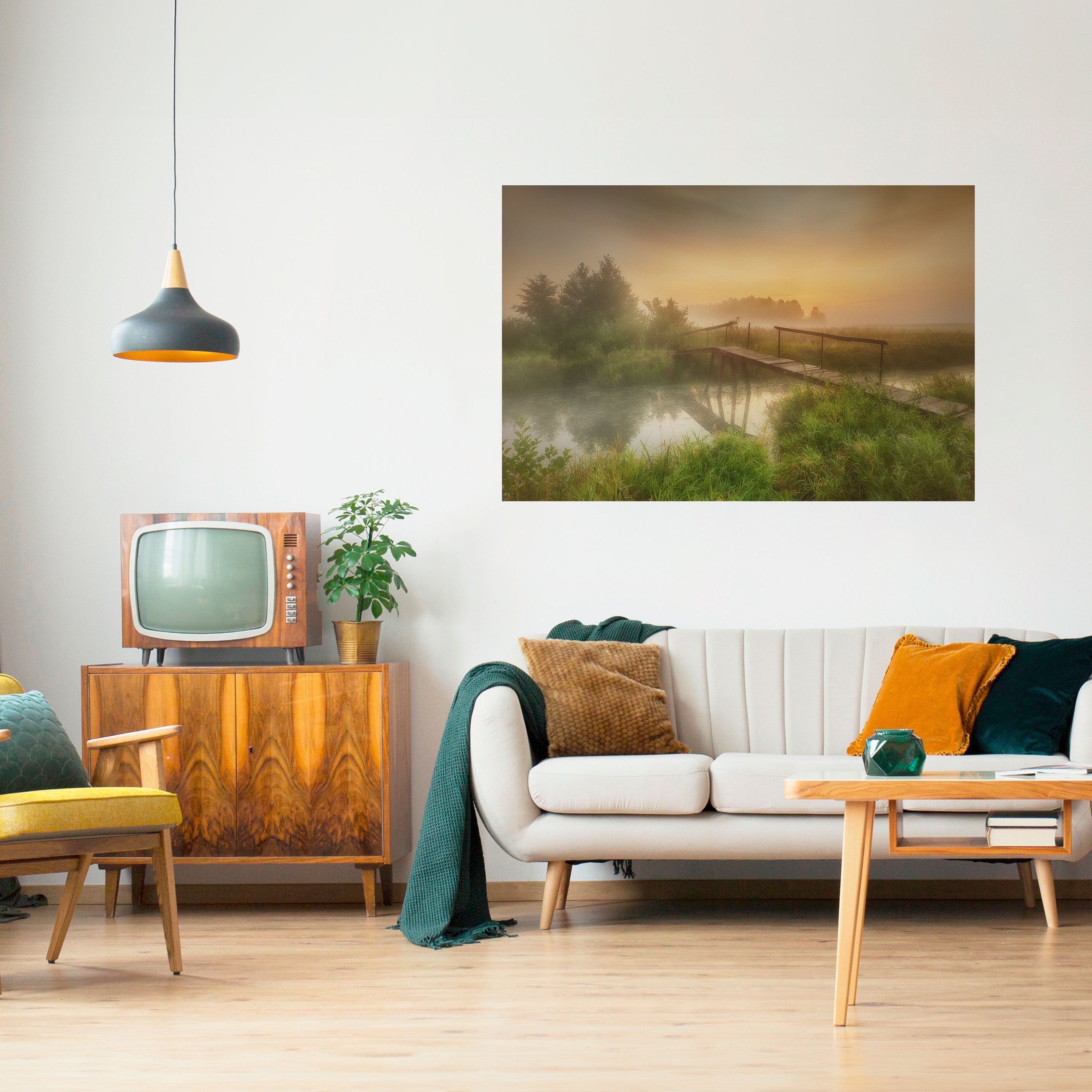 Affiche horizontale autocollante DREAMY HAZE