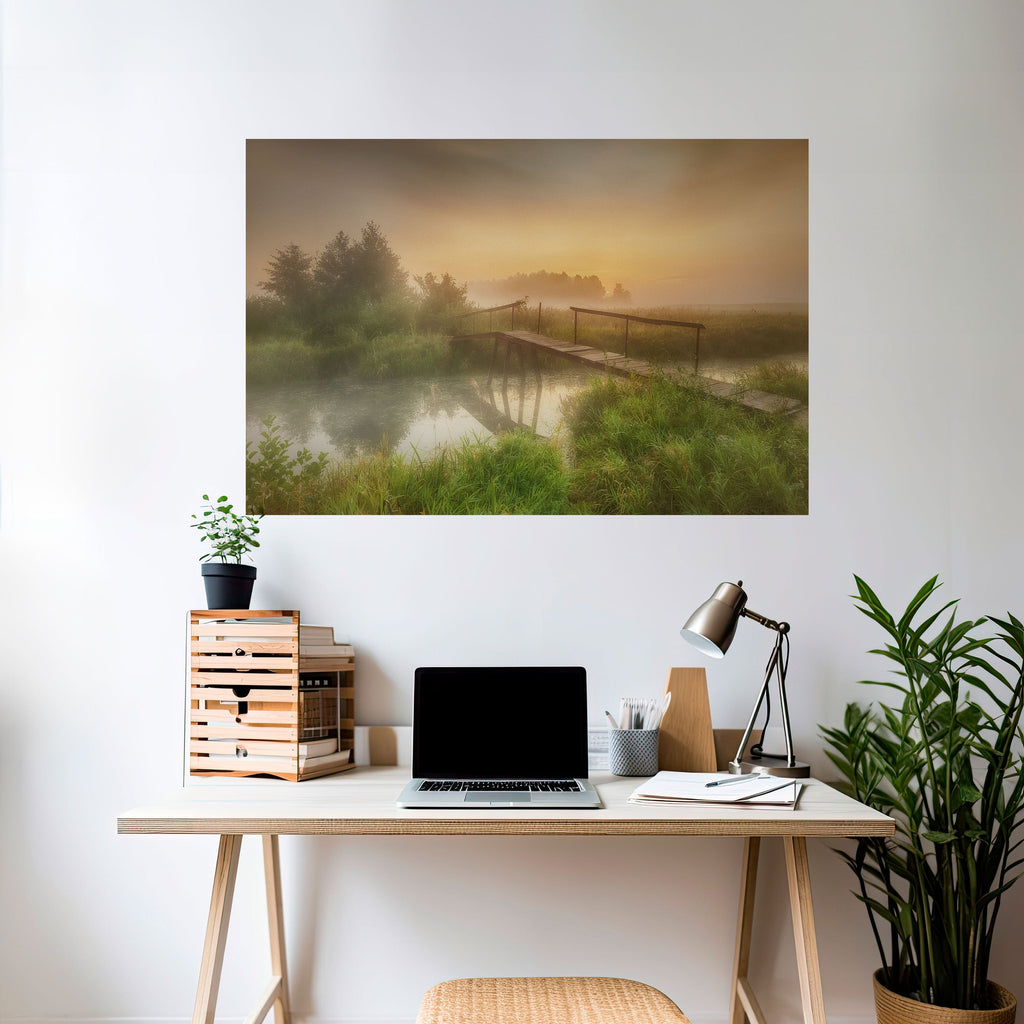 Affiche horizontale autocollante DREAMY HAZE