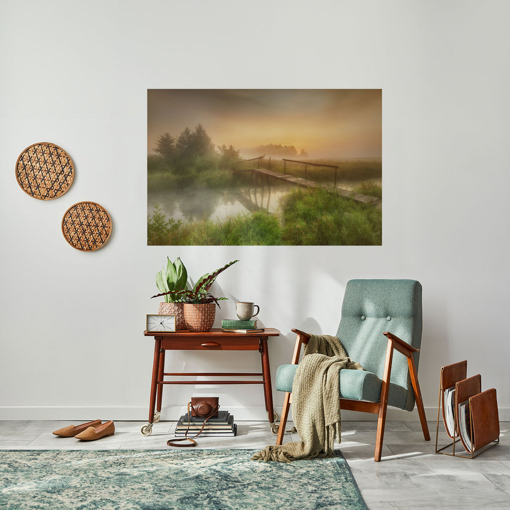 Affiche horizontale autocollante DREAMY HAZE