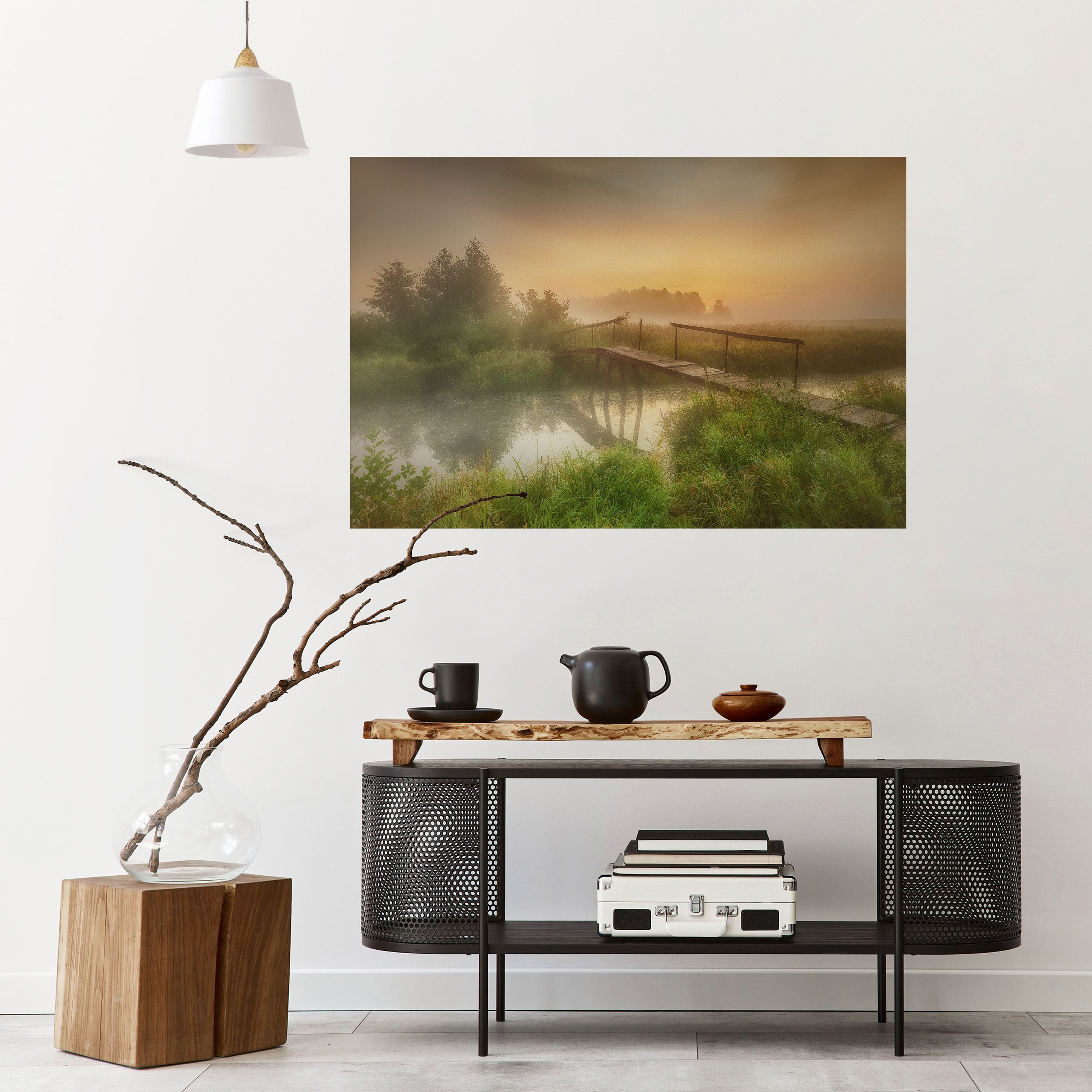 Affiche horizontale autocollante DREAMY HAZE