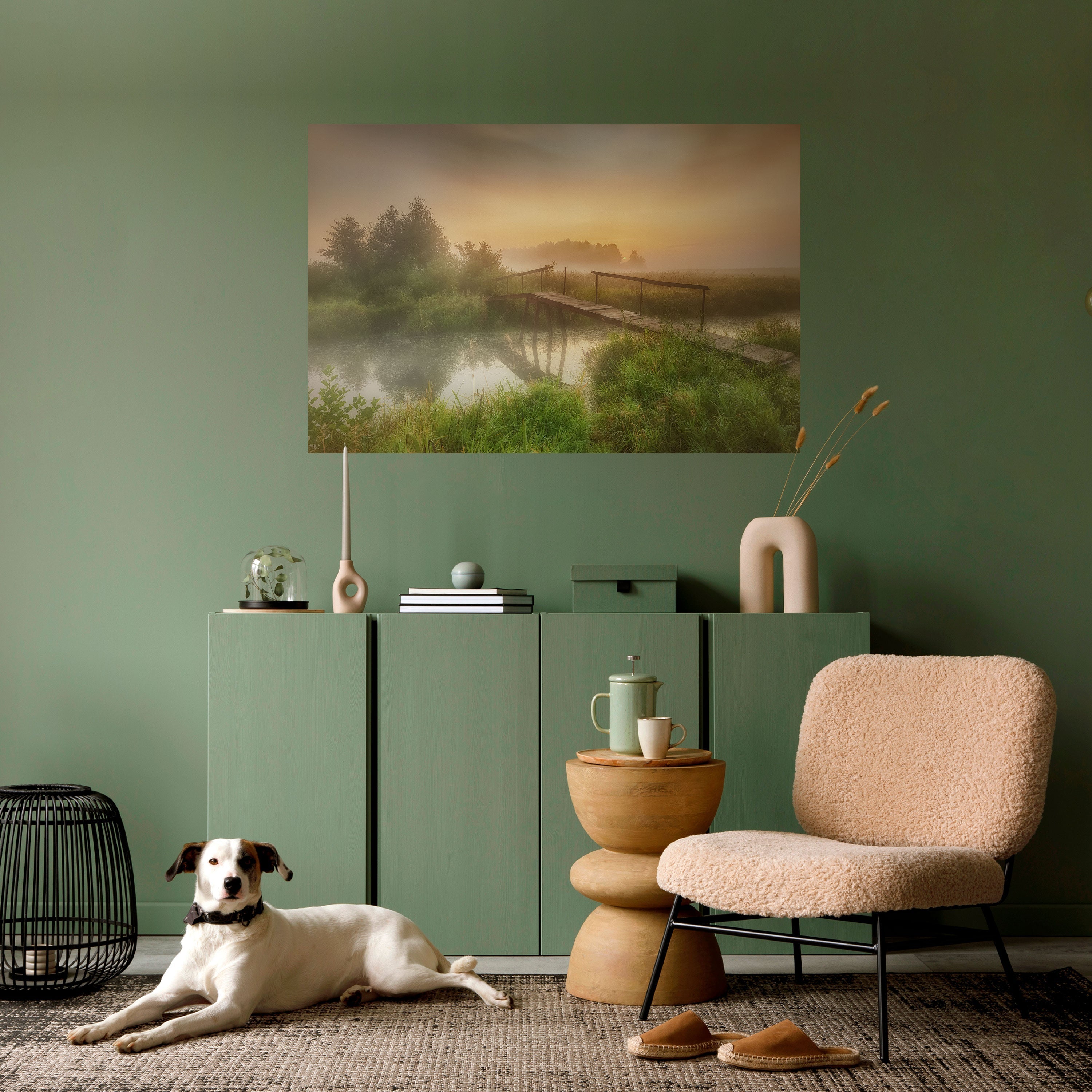 Affiche horizontale autocollante DREAMY HAZE