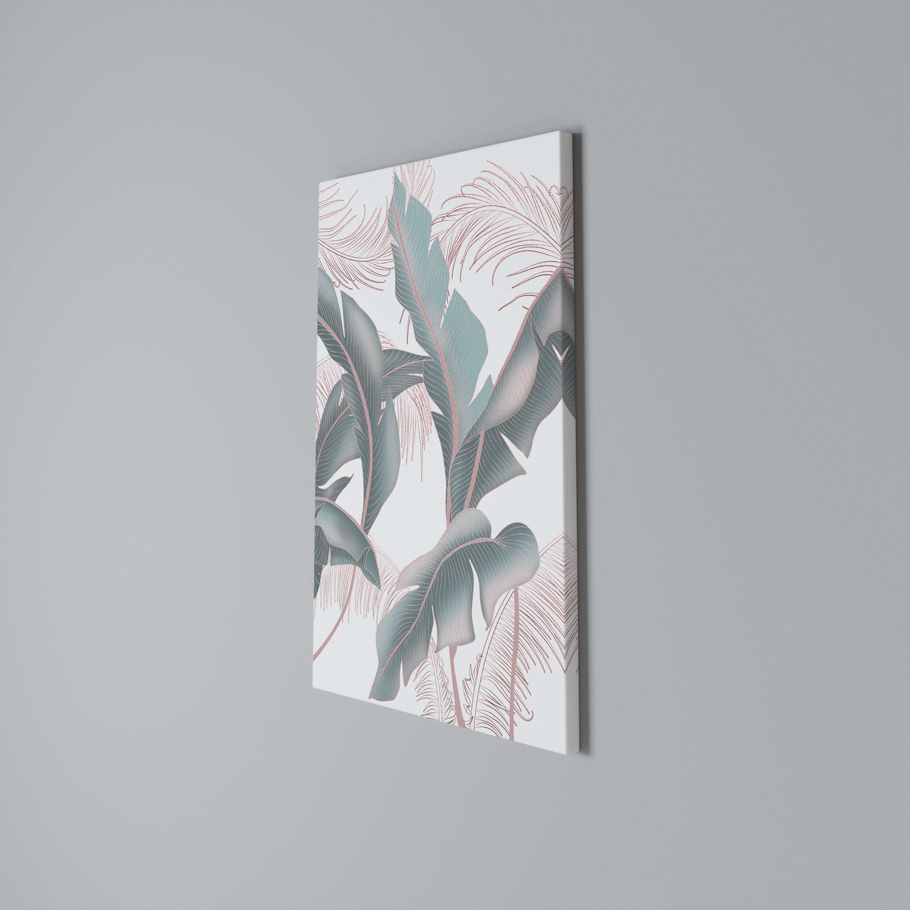 DELICATE BLISS Vertical Canvas Print