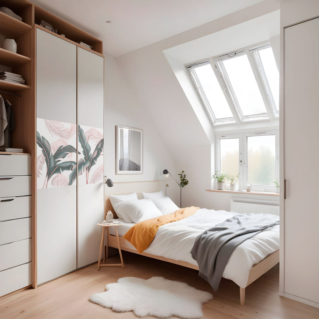 Affiche horizontale autocollante DELICATE BLISS