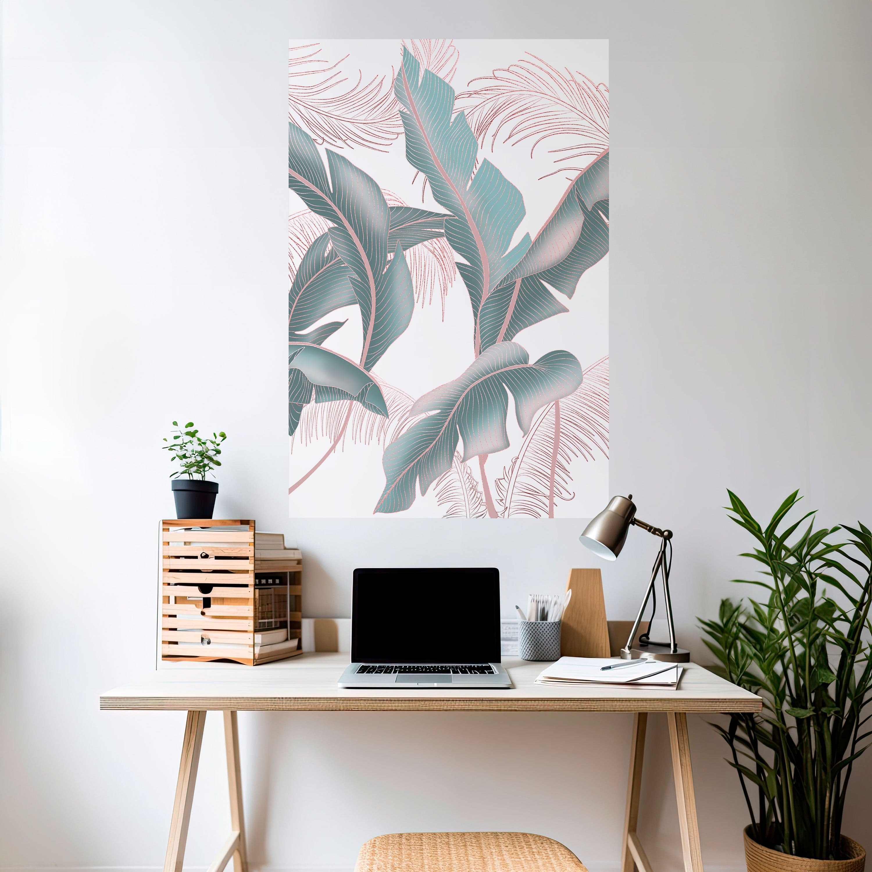 Affiche verticale autocollante DELICATE BLISS