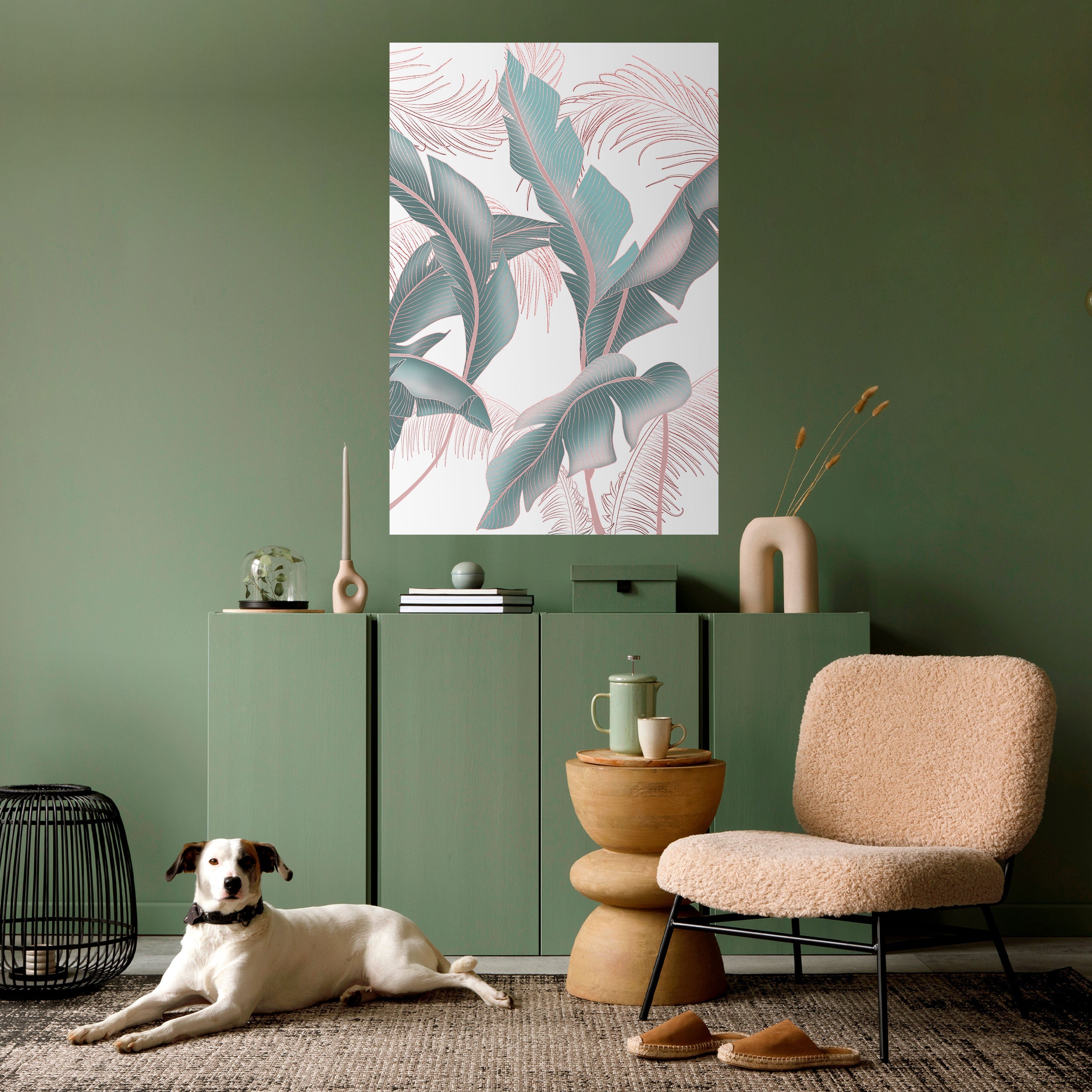 Affiche verticale autocollante DELICATE BLISS