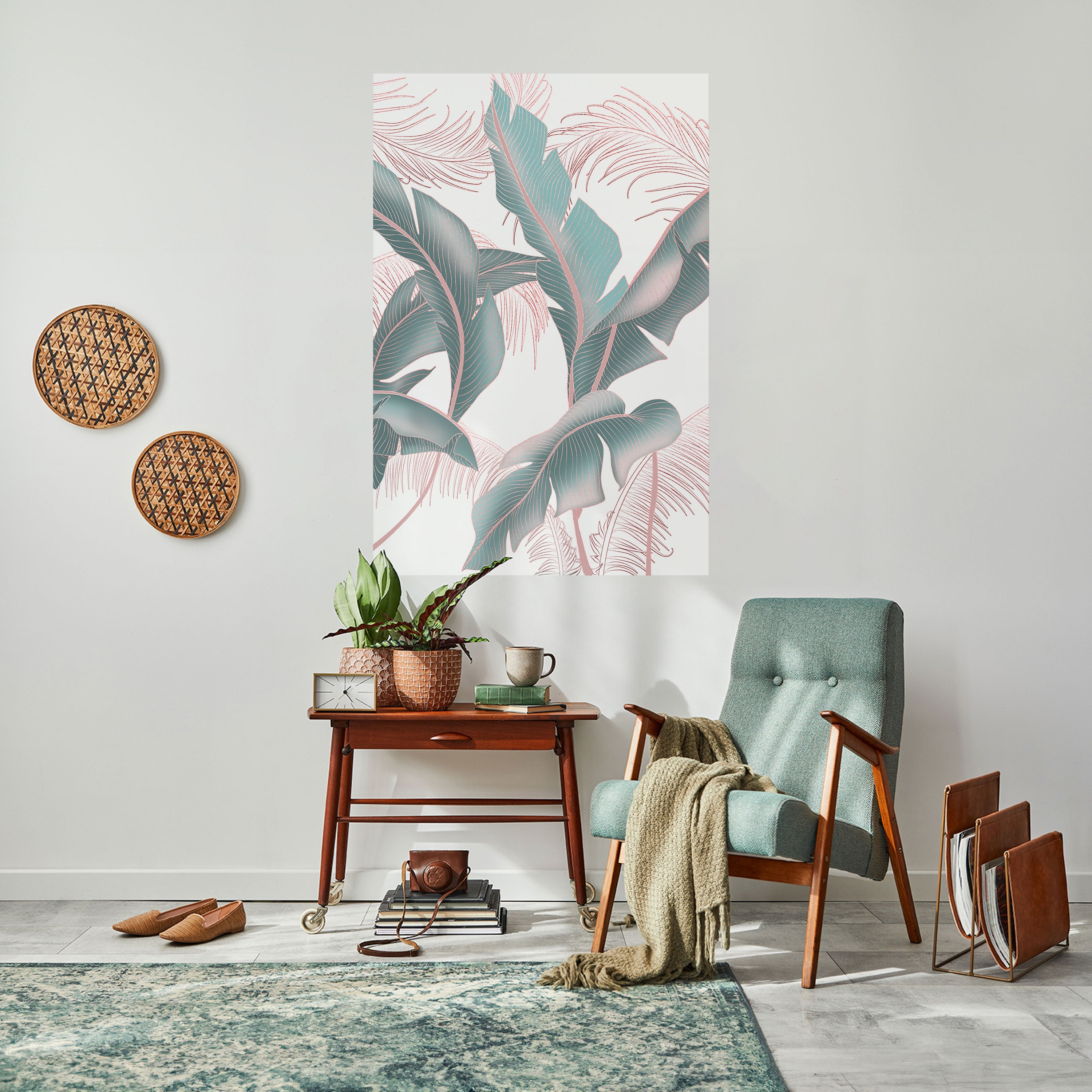 Affiche verticale autocollante DELICATE BLISS