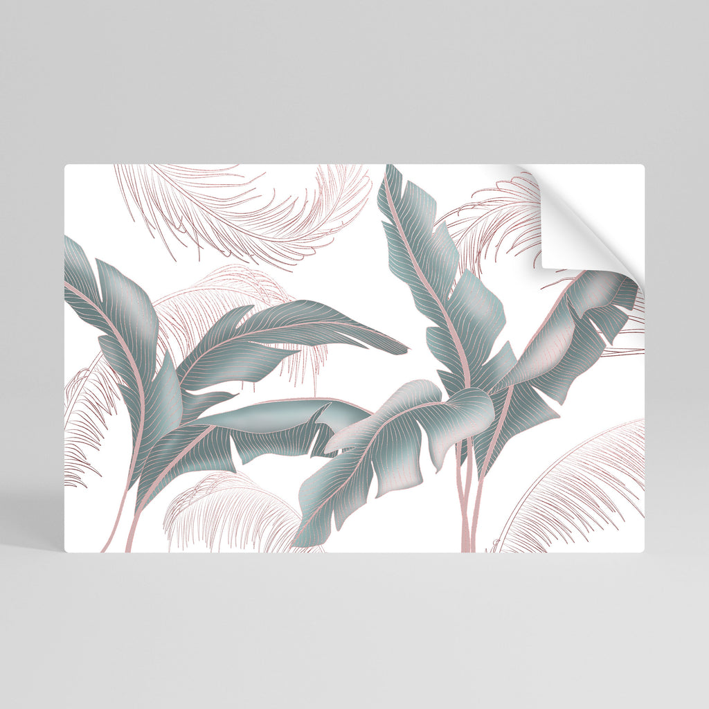 Affiche horizontale autocollante DELICATE BLISS