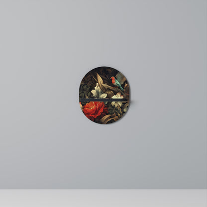 BOTANICAL BIRDSONG Art Shelf