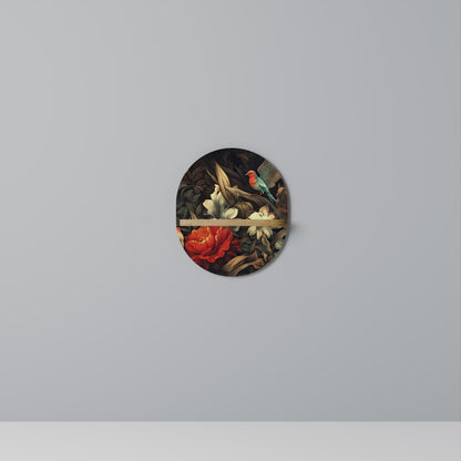 BOTANICAL BIRDSONG Art Shelf
