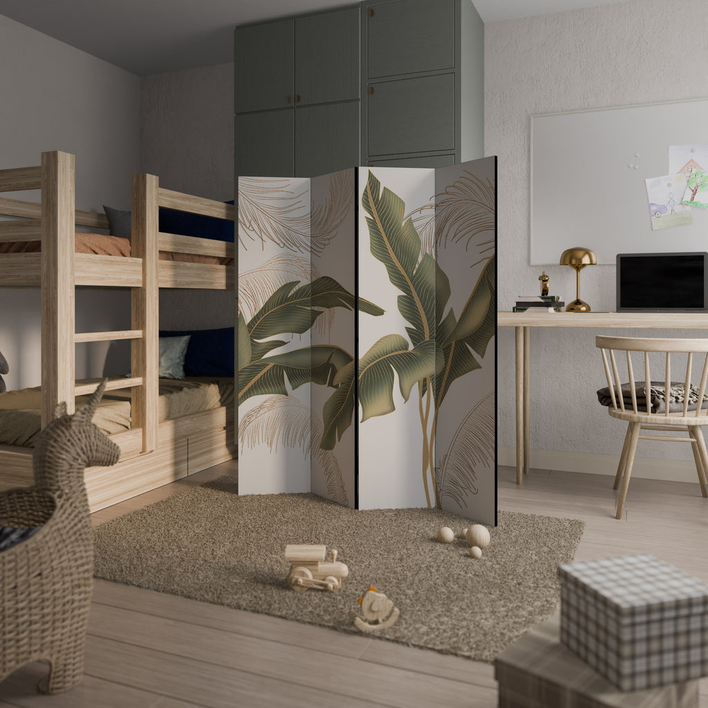 CHARME SUBTIL Paravent décoratif à 4 panneaux