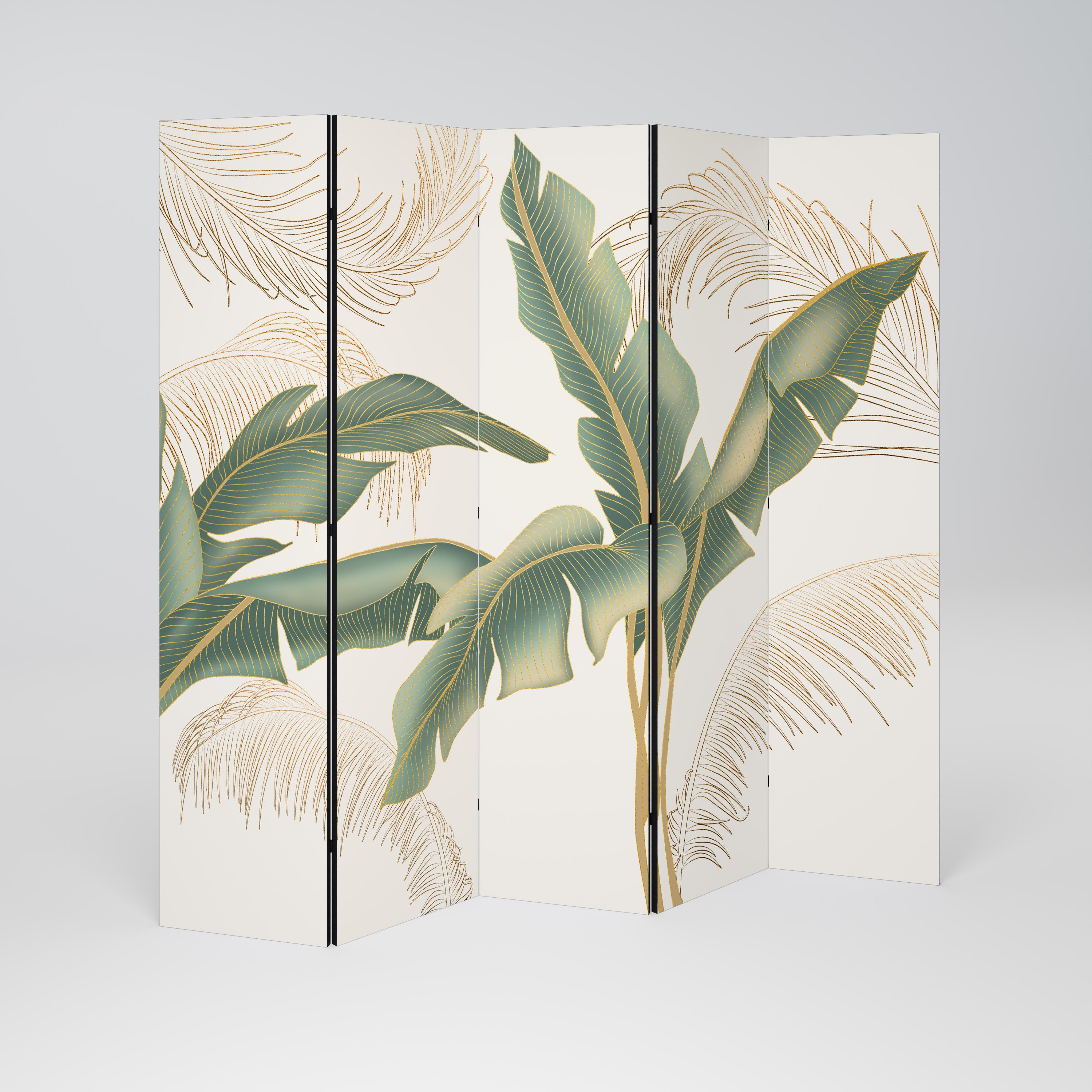 GENTLE HARMONY 5-Panel Room Divider