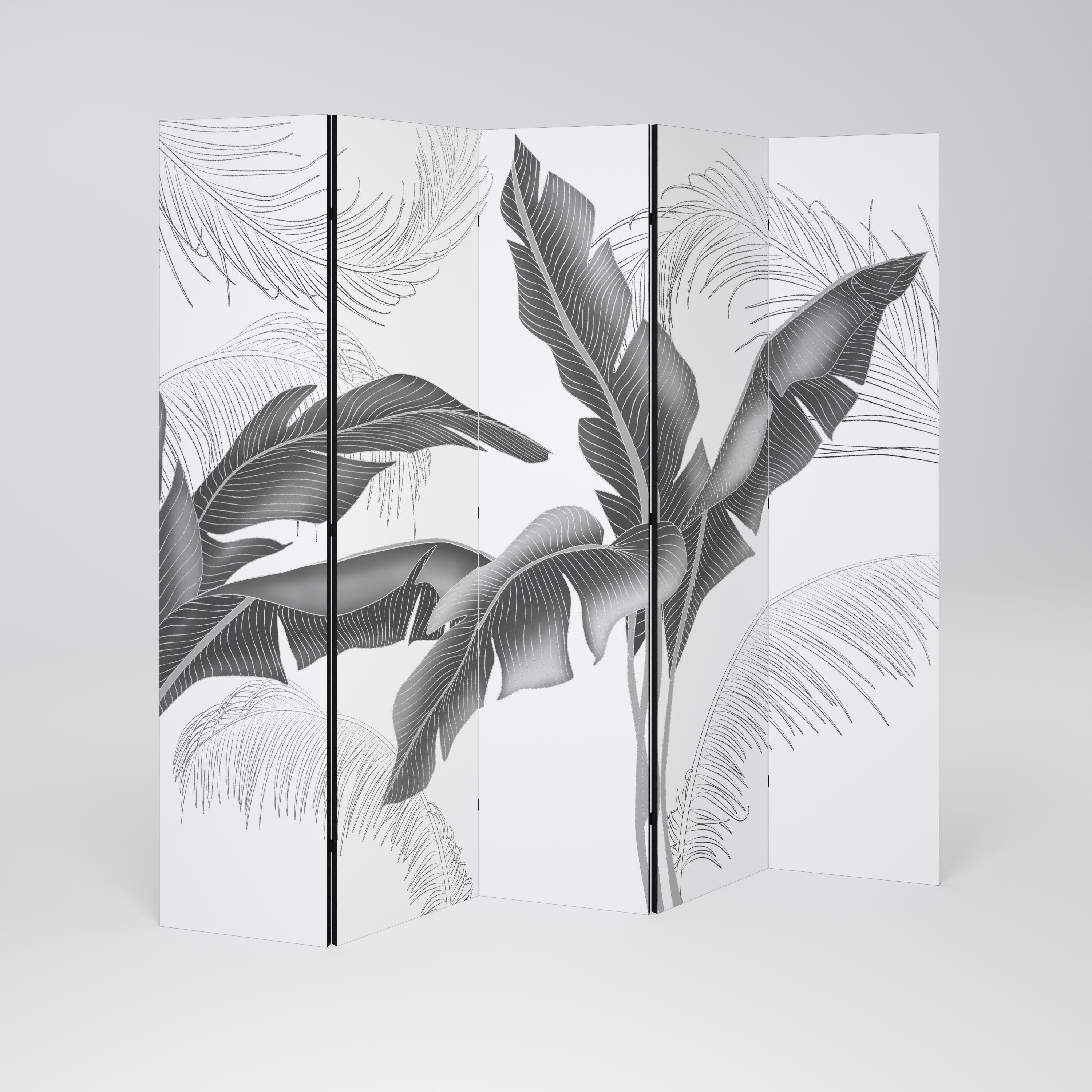 CALM ALLURE 5-Panel Room Divider