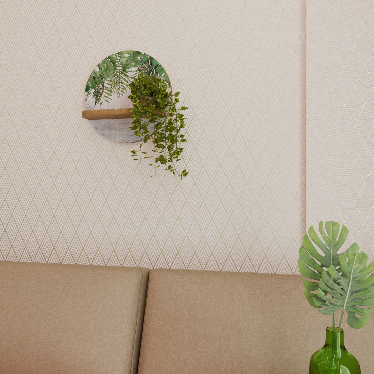 URBAN TROPICS Art Shelf