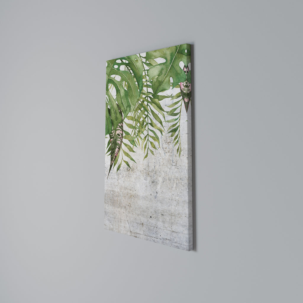 URBAN TROPICS Vertical Canvas Print