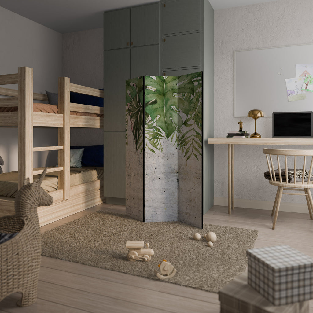 Paravent décoratif à 3 panneaux URBAN TROPICS