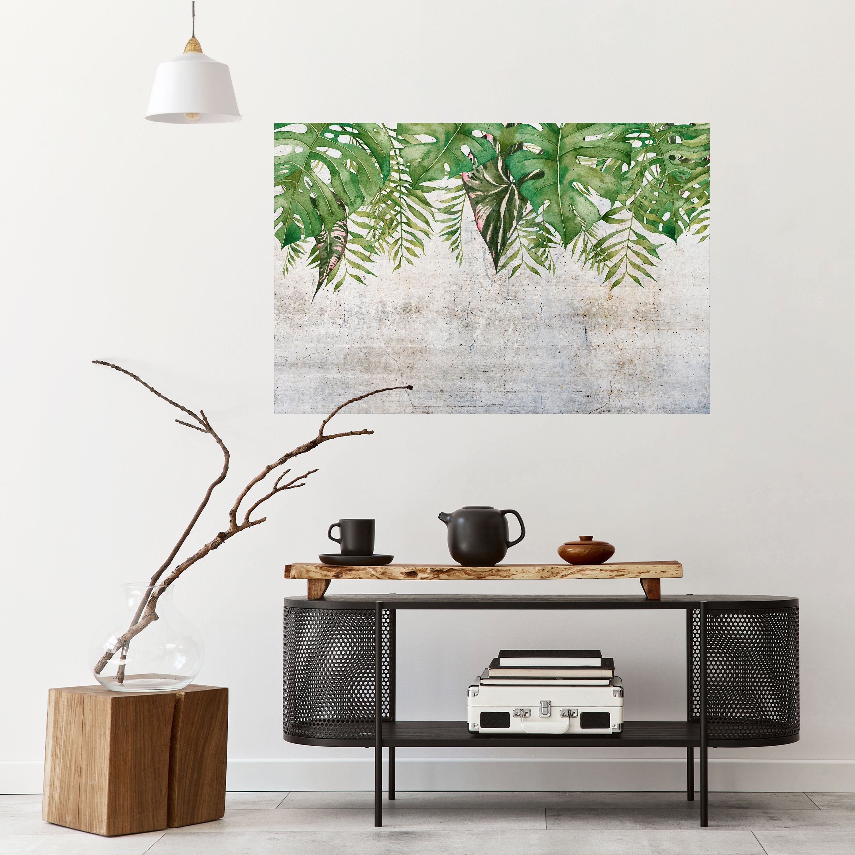 Affiche horizontale autocollante URBAN TROPICS