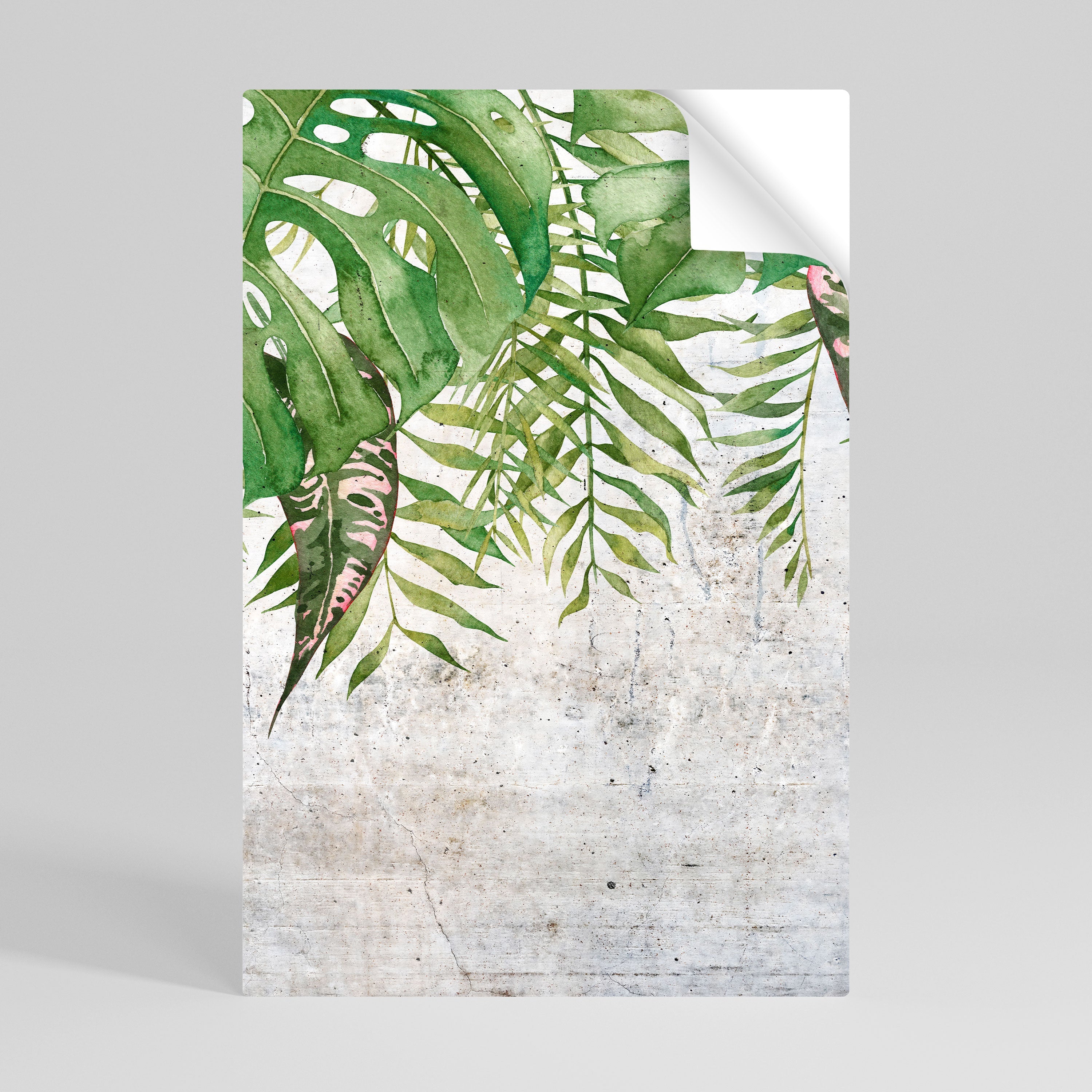 Affiche verticale autocollante URBAN TROPICS